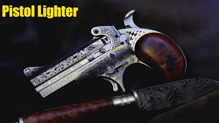 Pistol Lighter Unboxing || Pistal Gun Review || Gun Lighter | Real Pistol video| Desi katta screenshot 5