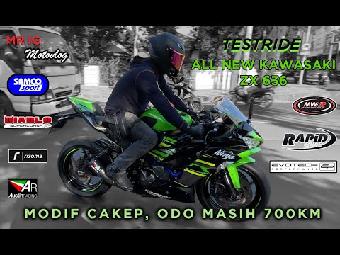 MOTOVLOG: #33 TESTRIDE ALL NEW KAWASAKI ZX636 W/AUSTIN RACING GP1R
