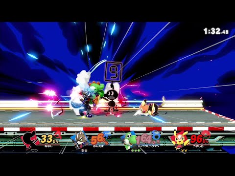 【スマブラSP】基礎的なスマブラ力は全くなかったが、運だけで勝ったゲームアンドウォッチ