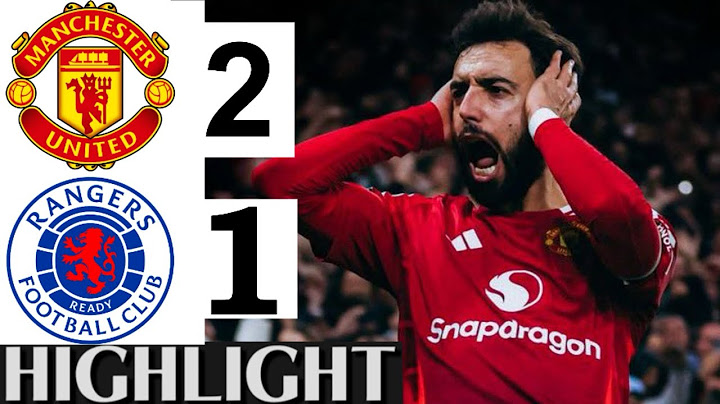 🔴🔵Manchester United vs Rangers (2-1) HIGHLIGHTS | Europa League 2024/2025 Seasons