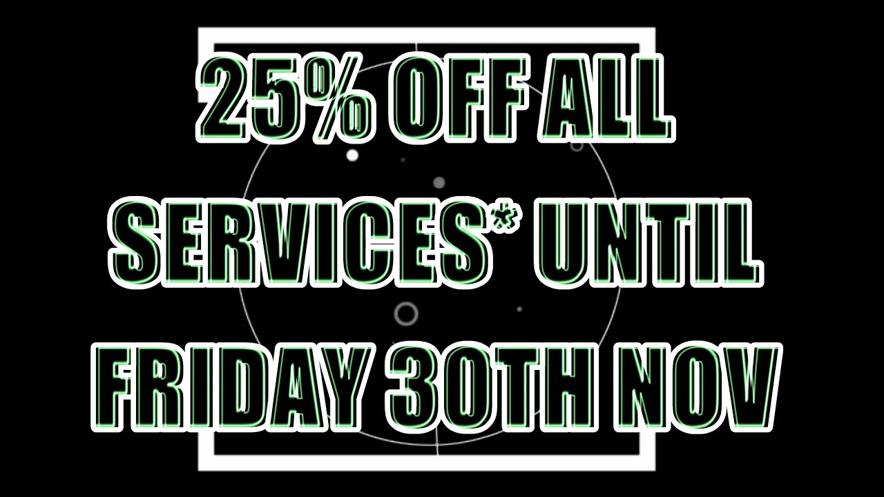 BLACK FRIDAY CONTINUES @ GORGEOUS SALON INVERNESS