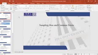 Unit 7.6 Sampling Bias and Sampling Error