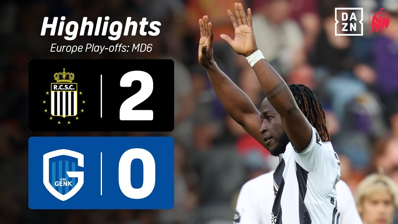 Les Zèbres se relancent dans la course aux Europe Play-offs ! 🦓😳 | Sporting Charleroi - KRC Genk