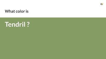 Tendril color #869c65 hex color - Green color - Cool color 869c65