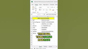 Cara Membuat Titik Dua yang Lurus dan Rapi di Excel #shorts #tips #excel #tutorial