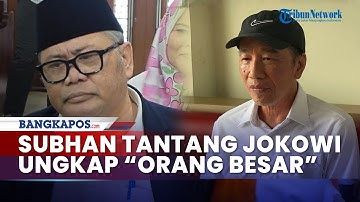 Kasus Ijazah Gibran, Subhan Palal Tantang Jokowi Ungkap “Orang Besar”
