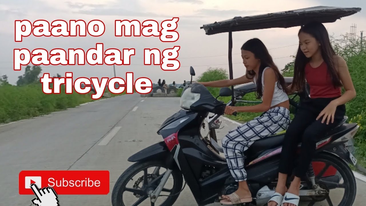 mag aral mag drive ng  motor gamit ang tricycle ,sa bypsss