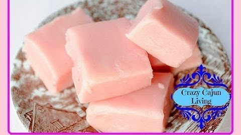 Pink Lemonade Fudge - VIDEO RECIPE