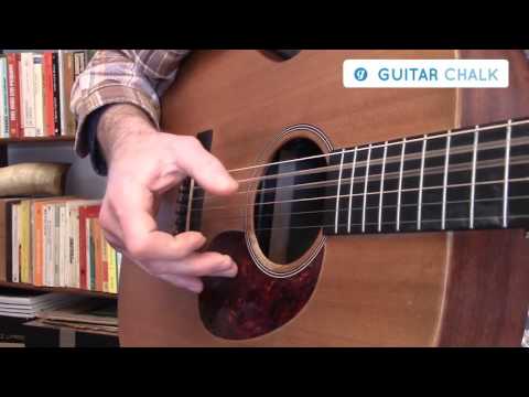 Blues Guitar Licks - Acoustic Fingerstyle Texas To The Delta