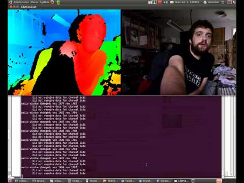 kinect video rotation demo