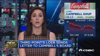 Third Point's Loeb sends letter to Campbell's board, saying too late for new CEO