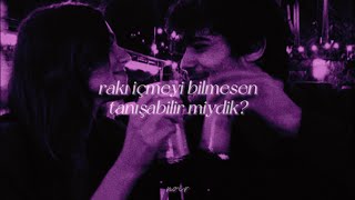 Kendimden Hallice - Rakı İçmeyi Bilmesen Tanışabilir Miydik? Sensiz Ne Günüm Geçer