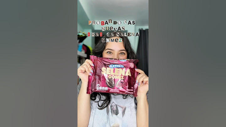 Probando las galletas oreo de @selenagomez @SelenaFanClubOfficial @Oreo #selenagomez #oreo