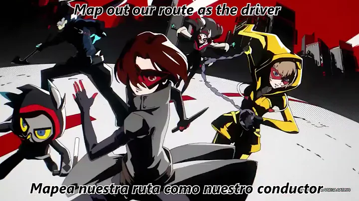 Persona 5: The Phantom X - Opening - Ambitions and Visions Lyrics - Letra karaoke sub español