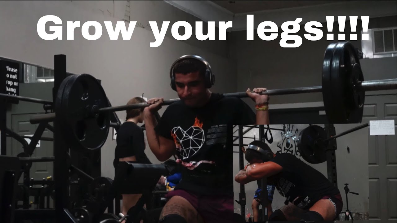 How bad do you want it?. (LEG DAY & BACK WORKOUT) YouTube