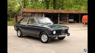 BMW 1802 Touring - Atlantik Blue, Parchment interior - Oldenzaal Classics