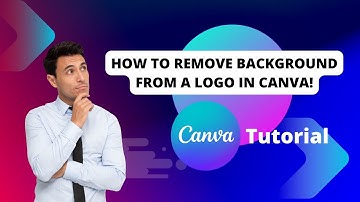 How to remove background from a logo in Canva 2025