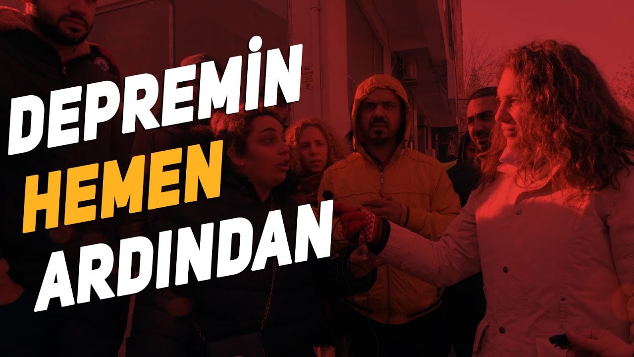 Depremin hemen ardından #hatay #gaziantep