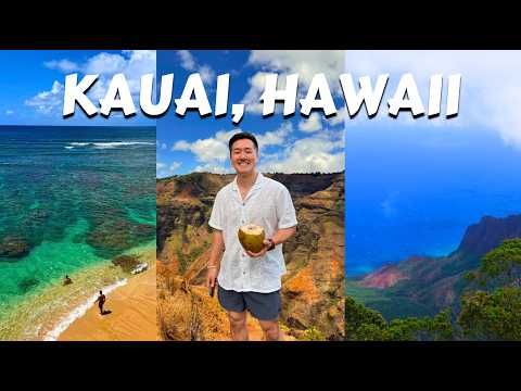 4 Days in Kauai, Hawaii | Visiting in 2025 (Beaches, Dolphins, Food) 🏝️