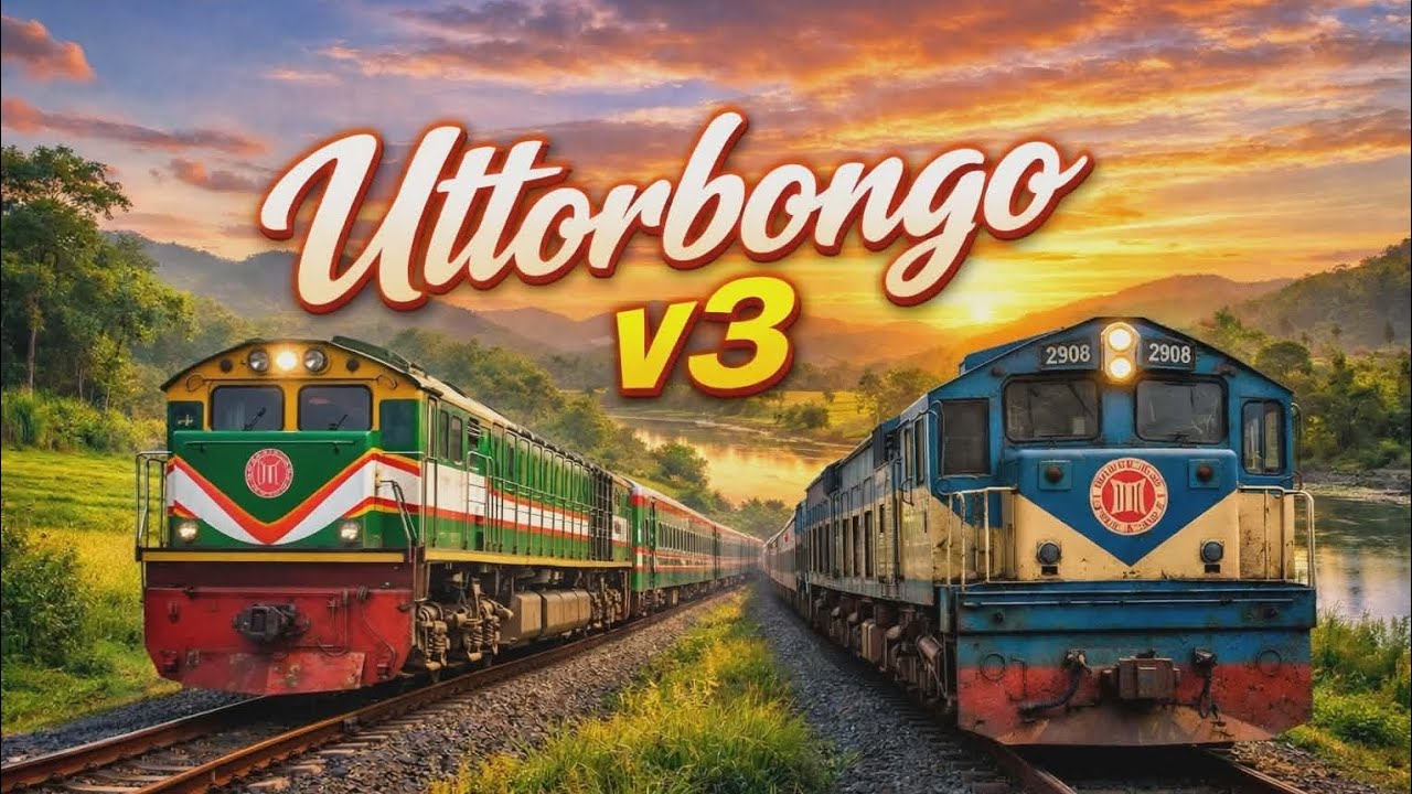 Train simulator Bangladesh Android version Uttorbango Map Release date ||How to Download ⬇️