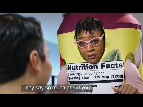 New & Improved: the Nutrition Facts label gets a makeover (15 seconds)