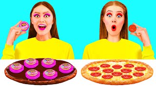 Pizza Decorating Challenge | Crazy Ideas To Cook by PaRaRa Challenge