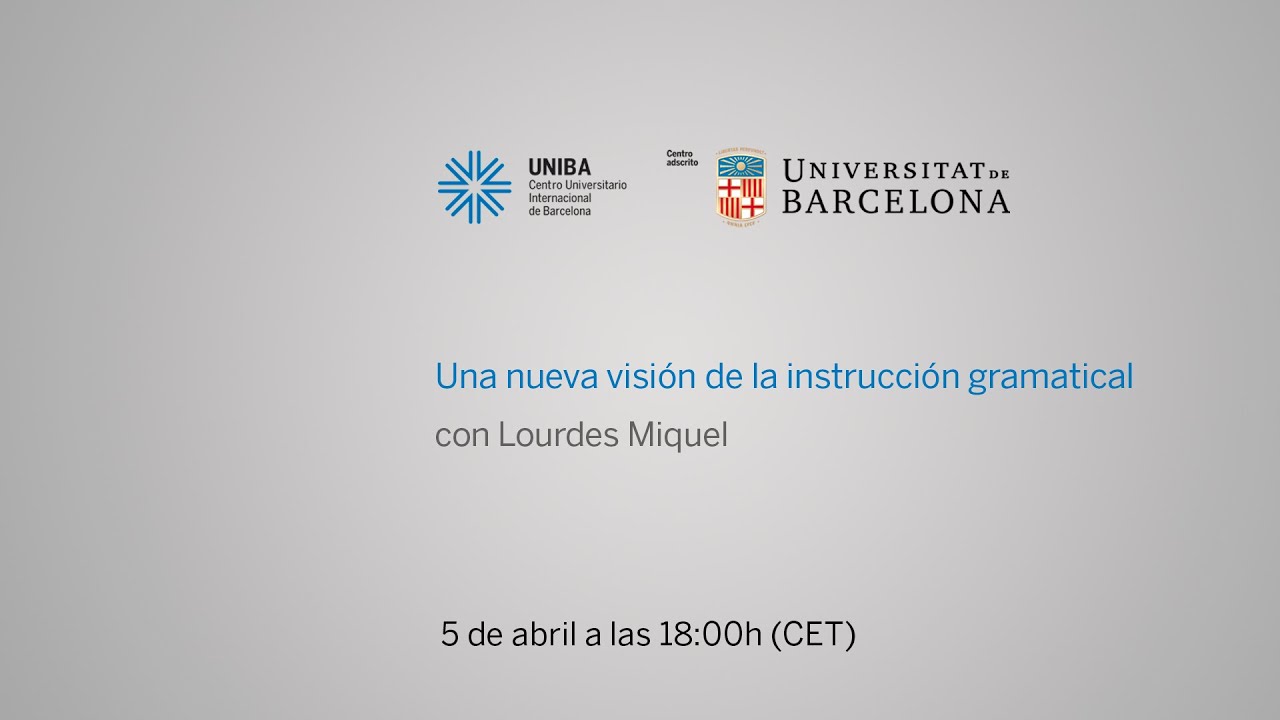 Una nueva visión de la instrucción gramatical