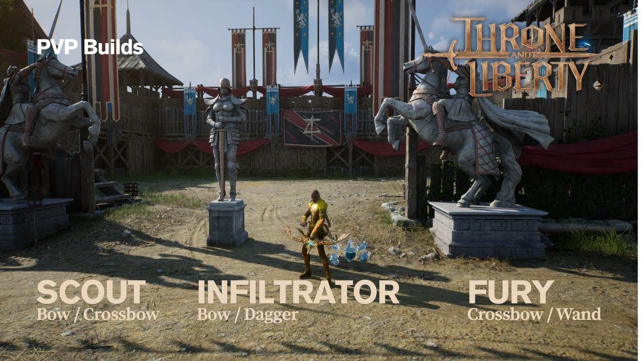Scout (and Fury and Infiltrator) PVP builds - Throne and Liberty