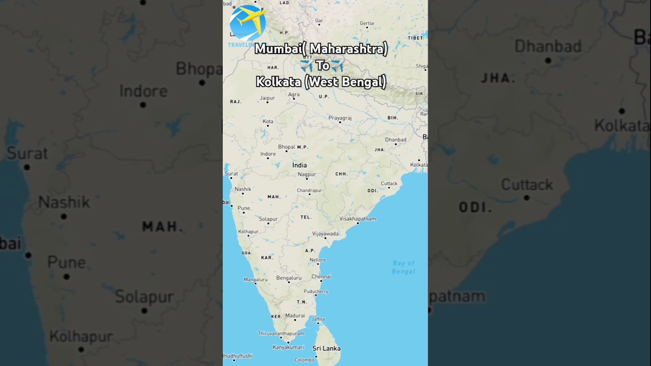Mumbai Maharashtra To Kolkata West Bengal 
