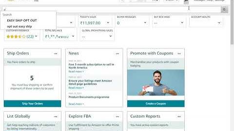 தமிழில்  | How to Disable Easy Ship on Amazon | Enable Self Ship on Amazon | Easy Ship Opt In Out