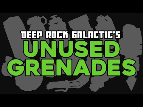 Unused Grenades | Deep Rock Galactic