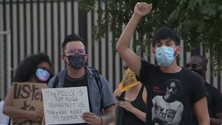 Protesters gather at the Bexar County Jail in wake of Damian Daniels’ death