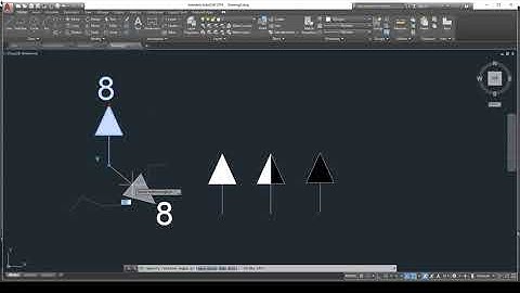 Bloco dinâmico com atributo ou texto rotativo no Autocad