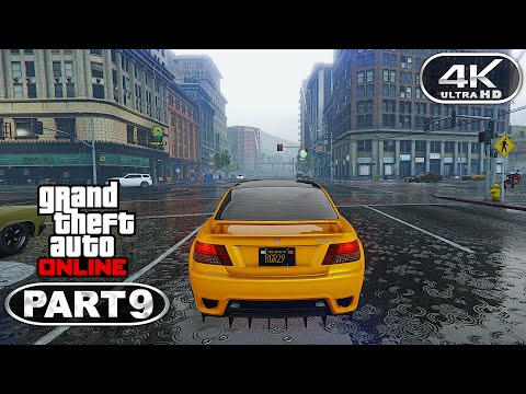GTA Online 4K Gameplay Walkthrough Part 9 No Commentary