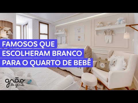 FAMOSOS QUE ESCOLHERAM ENXOVAL BRANCO PARA SEUS BEBÊS 🤍