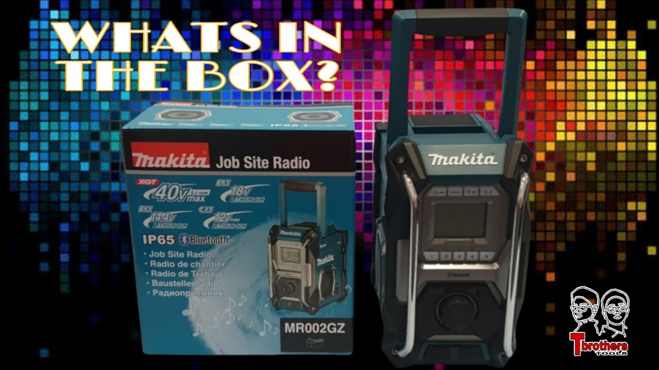Makita MR002GZ - Radio FM/AM Bluetooth 40V XGT - Fairtools.ro