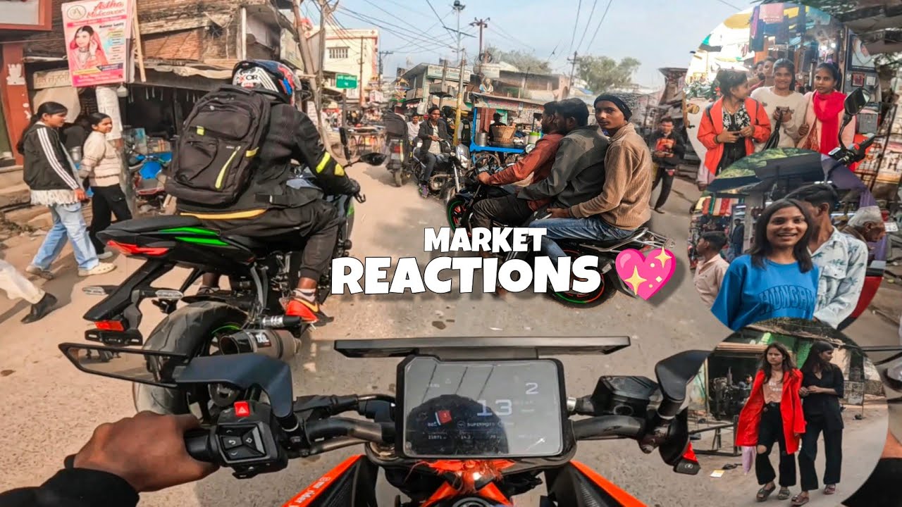 Duke 390 and zx6r crazy market reactions 💖