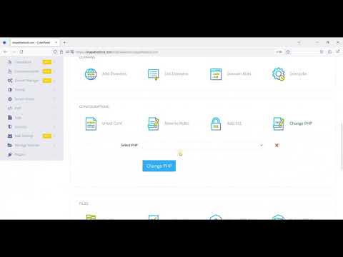 How to Change PHP Version in CyberPanel