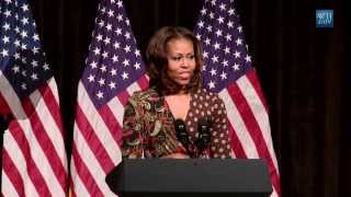 First Lady Michelle Obama Speaks on The Power of Education