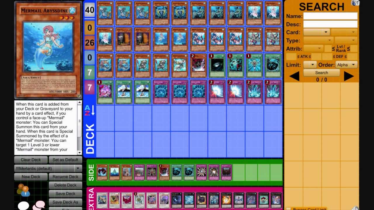 Mermail Support New Support: Mermail - Atlanteans Deck Profile January 2013 - YouTube