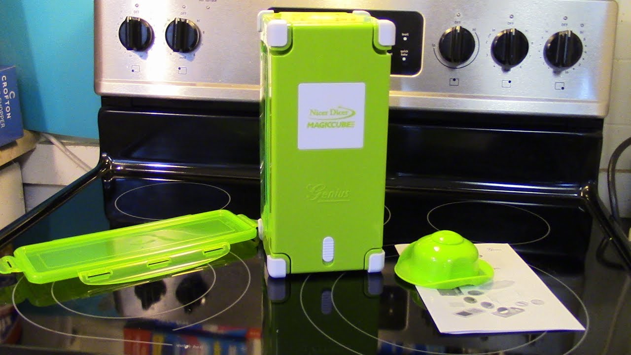 Genius Nicer Dicer Plus 10-piece Multi-Chopper with David Venable