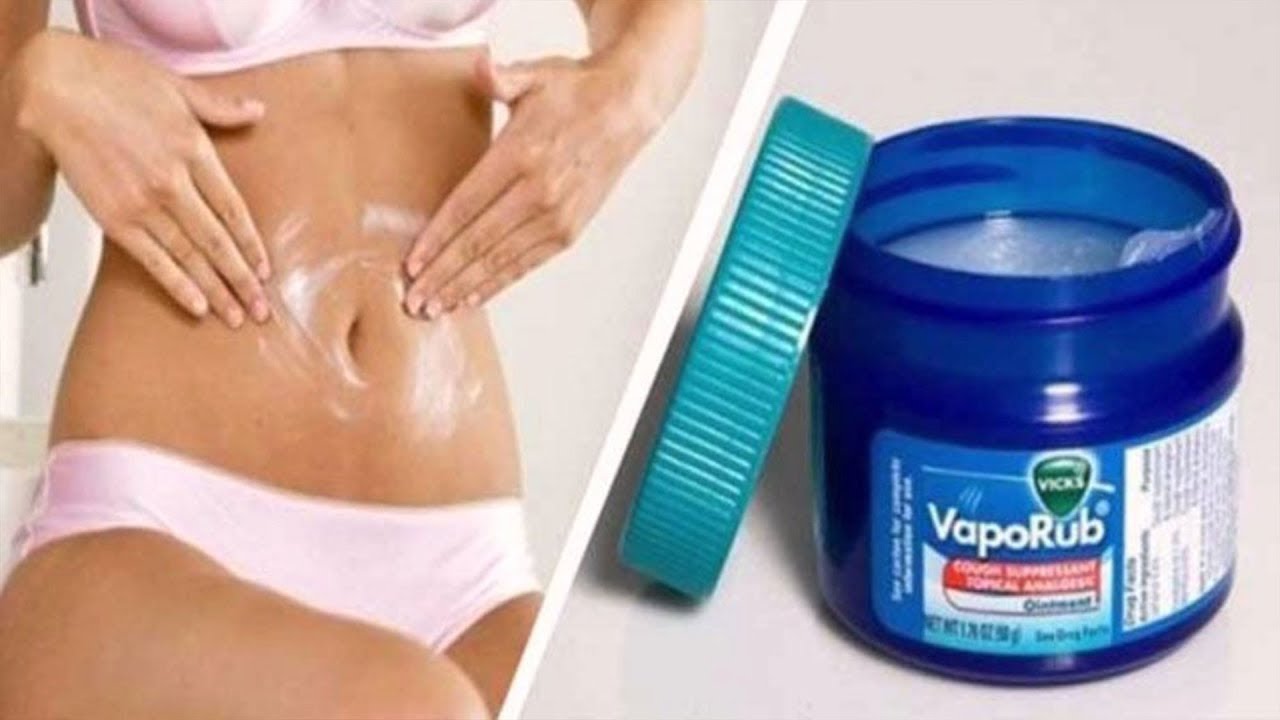 How To Use Vicks Vaporub To Get Rid of Accumulated Belly Fat Eliminate