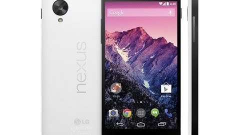 Nexus 5 First Look: A $349 Phone Running Android 4.4 Kit Kat