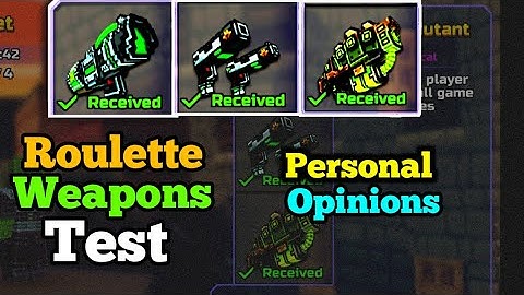 Super Mutant Event Weapons Damage Test - Pixel Gun 3D