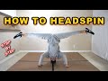Como girar de cabeza | How to Headspin for beginners
