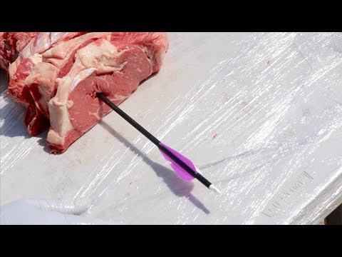 how many steaks does it take to stop an arrow ?