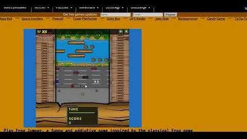 Frog Jumper - a clone version of Frogger, a game not to miss!