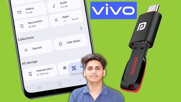 How to use otg pendrive in vivo phone | connect pendrive in vivo mobile