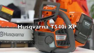 Husqvarna T540i XP - New top handle saw for arborist