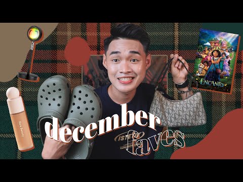 December Favorites 2021 ❤️ | Cedrix Eligio